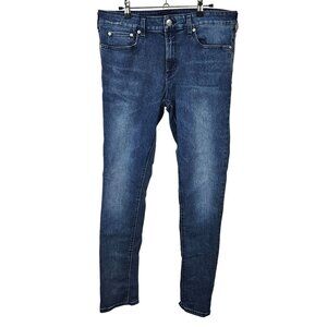 Pacsun Mens Active Stretch Denim Jeans Size 32Wx32L Medium Wash Slim Fit